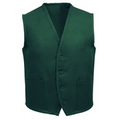 V65 Signature Hunter Green Tailored 2 Pocket Unisex Vest (X-Large)